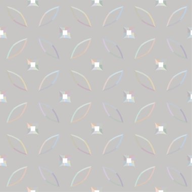 Geometrik süslemeli vektör deseni. Kusursuz tasarım dokusu 