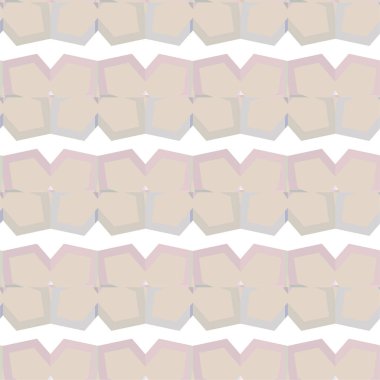 Geometrik süslemeli vektör deseni. Kusursuz tasarım dokusu.