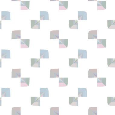 Geometrik süslemeli vektör deseni. Kusursuz tasarım dokusu.