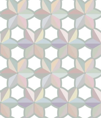 Geometrik süslemeli kusursuz desen. vektör illüstrasyonu