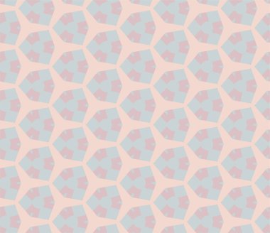 Geometrik süslemeli vektör deseni. Kusursuz tasarım dokusu 