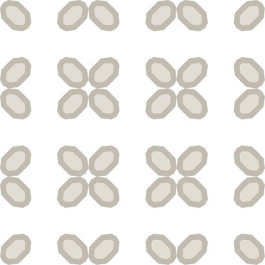 Geometrik süslemeli vektör deseni. Kusursuz tasarım dokusu