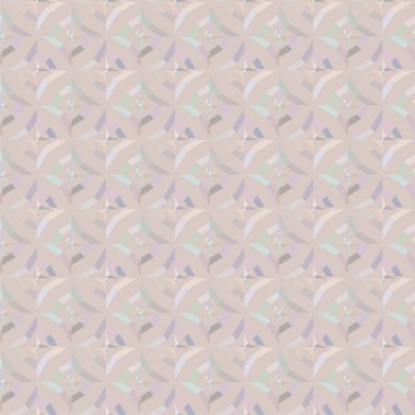 Geometrik süslemeli kusursuz desen. vektör illüstrasyonu