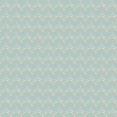 Geometrik süslemeli kusursuz desen. vektör illüstrasyonu