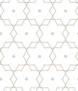 Geometrik yinelenen süs vektör deseni. Pastel tonları olan kusursuz tasarım dokusu