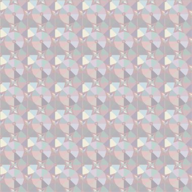 Geometrik süslemeli kusursuz desen. vektör illüstrasyonu