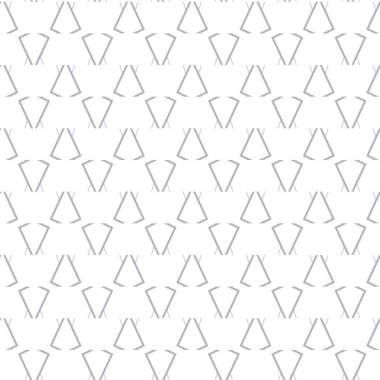 Geometrik süslemeli kusursuz desen. vektör illüstrasyonu