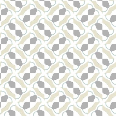 Geometrik süslemeli vektör deseni. Kusursuz tasarım dokusu.