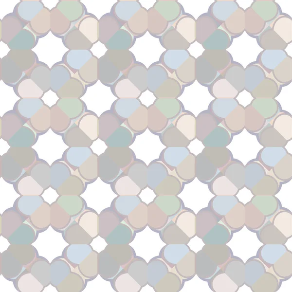 Patrón Geométrico Vectorial Ornamental Recurrente Textura Diseño Sin Costuras Con — Archivo Imágenes Vectoriales