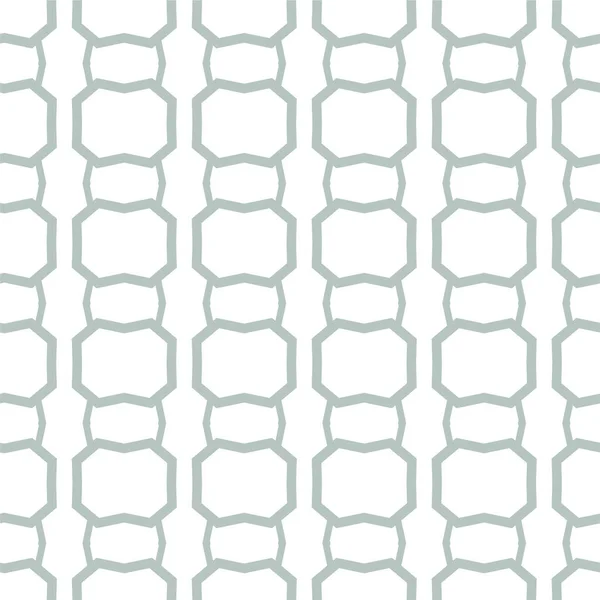 Geometrik Süslemeli Vektör Deseni Kusursuz Tasarım Dokusu — Stok Vektör