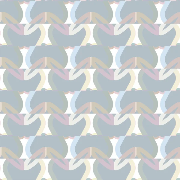 Naadloos Patroon Met Geometrische Ornament Vectorillustratie — Stockvector