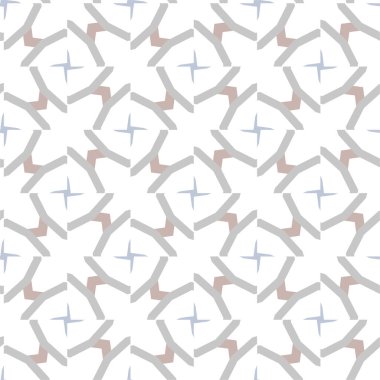 Geometrik süslemeli vektör deseni. Kusursuz tasarım dokusu.