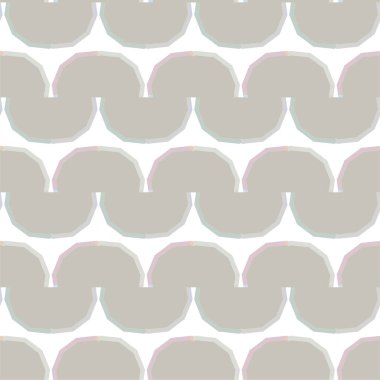 Geometrik süslemeli kusursuz desen. vektör illüstrasyonu