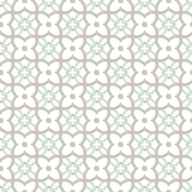 Geometrik süslemeli vektör deseni. Kusursuz tasarım dokusu.