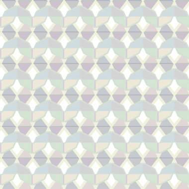 Soyut geometrik şekilli kusursuz desen