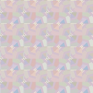 Geometrik süslemeli vektör deseni. Kusursuz tasarım dokusu 