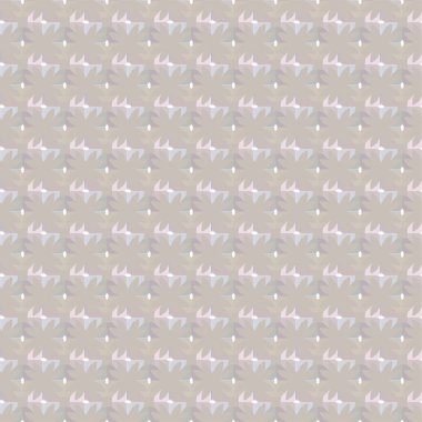 Geometrik yinelenen süs vektör deseni. Pastel tonları olan kusursuz tasarım dokusu