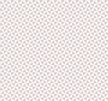 Geometrik süslemeli vektör deseni. Kusursuz tasarım dokusu 
