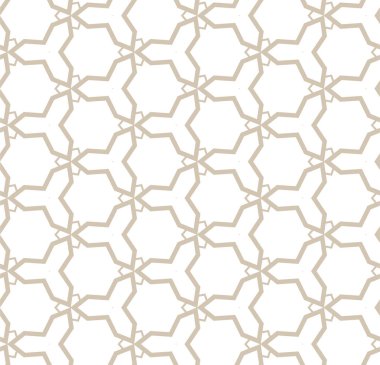 Geometrik süslemeli vektör deseni. Kusursuz tasarım dokusu.
