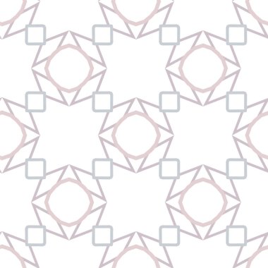 Geometrik süslemeli vektör deseni. Kusursuz tasarım dokusu