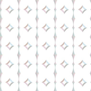 Geometrik süslemeli vektör deseni. Kusursuz tasarım dokusu.