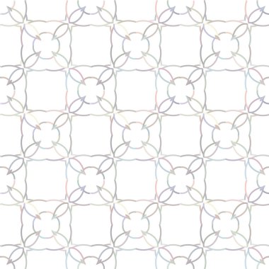 Geometrik süslemeli vektör deseni. Kusursuz tasarım dokusu