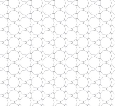 Geometrik süslemeli vektör deseni. Kusursuz tasarım dokusu.