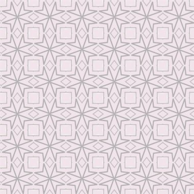 Geometrik süslemeli vektör deseni. Kusursuz tasarım dokusu 