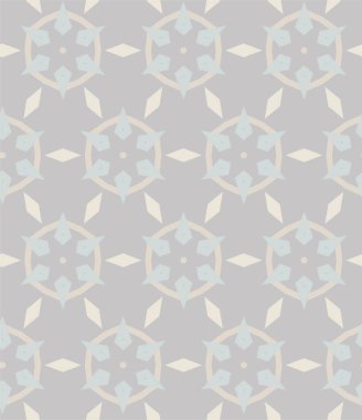 Soyut geometrik şekilli kusursuz desen