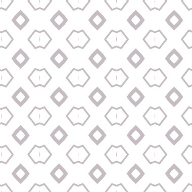 Geometrik süslemeli kusursuz desen. vektör illüstrasyonu
