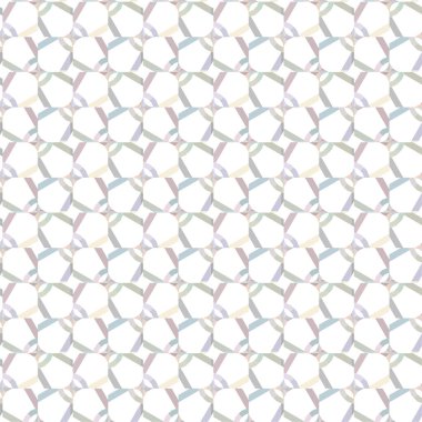 Geometrik süslemeli vektör deseni. Kusursuz tasarım dokusu