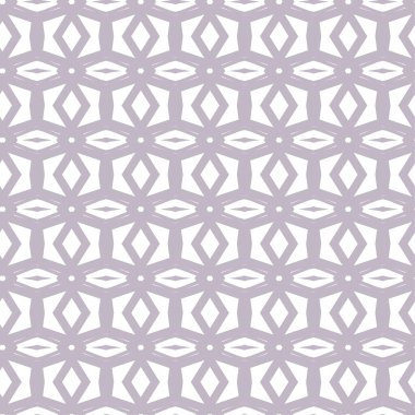 Geometrik yinelenen süs vektör deseni. Pastel tonları olan kusursuz tasarım dokusu