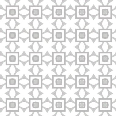 Geometrik süslemeli vektör deseni. Kusursuz tasarım dokusu.