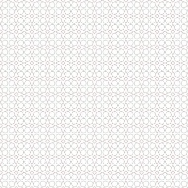 Geometrik süslemeli vektör deseni. Kusursuz tasarım dokusu