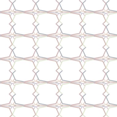 Geometrik süslemeli vektör deseni. Kusursuz tasarım dokusu.