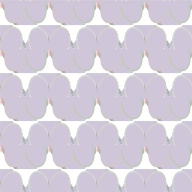 Geometrik yinelenen süs vektör deseni. Pastel tonları olan kusursuz tasarım dokusu