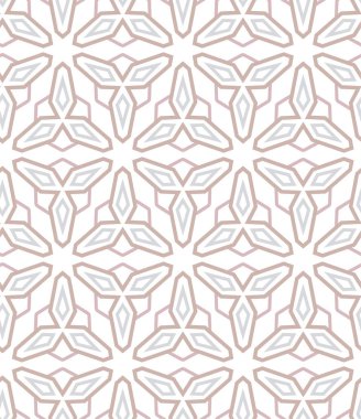 Geometrik süslemeli vektör deseni. Kusursuz tasarım dokusu.