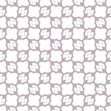 Geometrik süslemeli kusursuz desen. vektör illüstrasyonu