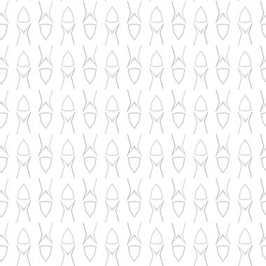 Geometrik süslemeli vektör deseni. Kusursuz tasarım dokusu 