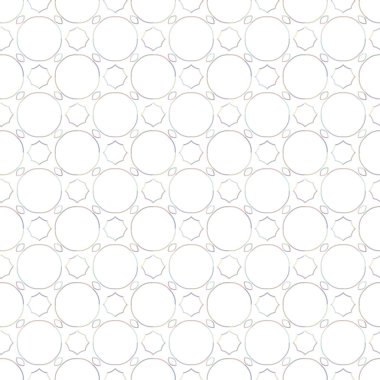 Geometrik süslemeli vektör deseni. Kusursuz tasarım dokusu