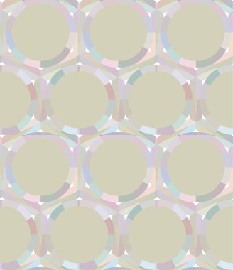 Soyut geometrik şekilli kusursuz desen