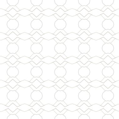 Geometrik süslemeli kusursuz desen. vektör illüstrasyonu