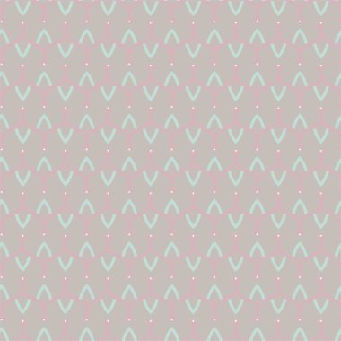 Geometrik süslemeli vektör deseni. Kusursuz tasarım dokusu