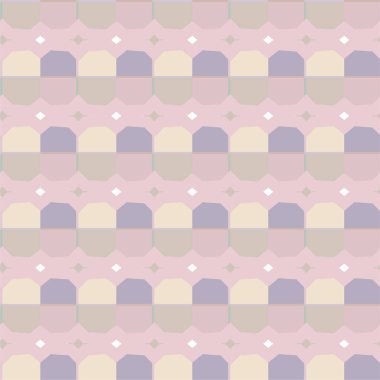 Geometrik süslemeli kusursuz desen. vektör illüstrasyonu