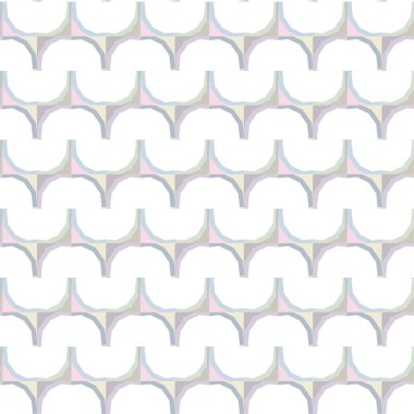 Soyut geometrik şekilli kusursuz desen