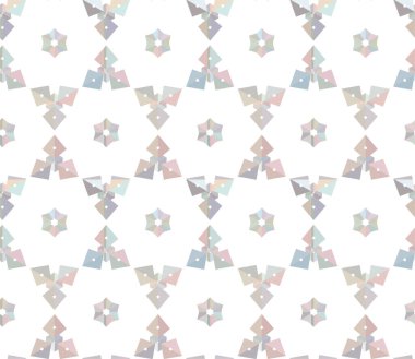 Soyut geometrik şekilli kusursuz desen