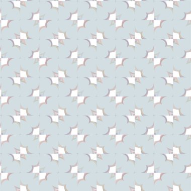 Geometrik süslemeli vektör deseni. Kusursuz tasarım dokusu