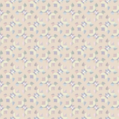 Geometrik süslemeli vektör deseni. Kusursuz tasarım dokusu.