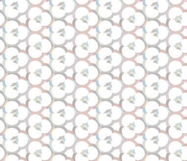 Geometrik süslemeli vektör deseni. Kusursuz tasarım dokusu