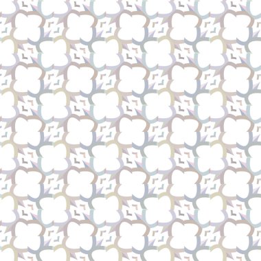Geometrik süslemeli vektör deseni. Kusursuz tasarım dokusu.